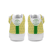 Load image into Gallery viewer, IAtomic Apparel&#39;s Green Canary True and Living High Top Airs