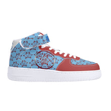 Load image into Gallery viewer, IAtomic Apparel&#39;s Blue Cherry True and Living High Tops