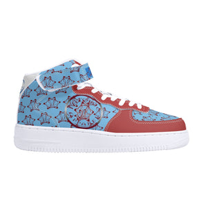 IAtomic Apparel's Blue Cherry True and Living High Tops