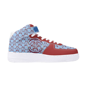 IAtomic Apparel's Blue Cherry True and Living High Tops