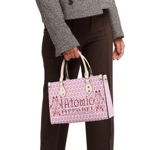 Load image into Gallery viewer, IAtomic Apparel&#39;s Pink Cherry Vegan Friendly PU Tote Bag