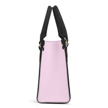 Load image into Gallery viewer, IAtomic Apparel&#39;s Pink Cherry Vegan Friendly PU Tote Bag