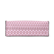 Load image into Gallery viewer, IAtomic Apparel&#39;s Pink Cherry Vegan Friendly PU Tote Bag