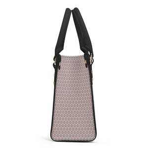 IAtomic Apparel's Whisper Gray Vegan Friendly PU Tote bag