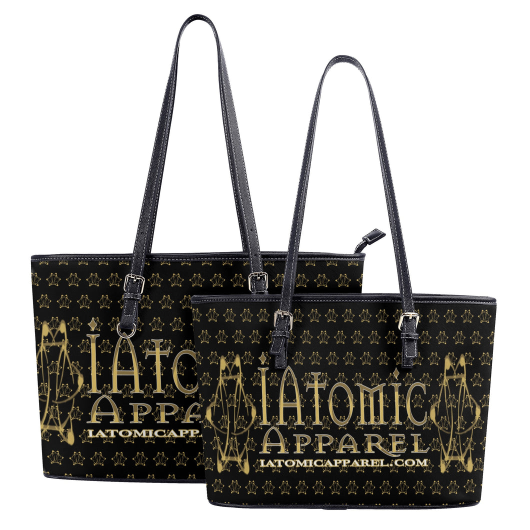 IAtomic Apparel's Gold Standard Non Animal Luxury Tote Bags