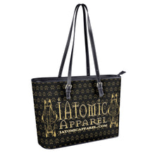 Load image into Gallery viewer, IAtomic Apparel&#39;s Gold Standard Non Animal Luxury Tote Bags