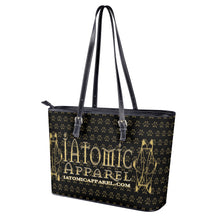 Load image into Gallery viewer, IAtomic Apparel&#39;s Gold Standard Non Animal Luxury Tote Bags