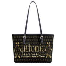 Load image into Gallery viewer, IAtomic Apparel&#39;s Gold Standard Non Animal Luxury Tote Bags