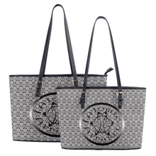 Load image into Gallery viewer, IAtomic Apparel&#39;s Platinum Status Non Animal Luxury Tote Bags