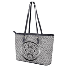 Load image into Gallery viewer, IAtomic Apparel&#39;s Platinum Status Non Animal Luxury Tote Bags