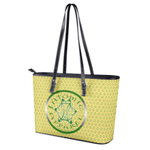 Load image into Gallery viewer, IAtomic Apparel&#39;s Canary Green Non Animal Tote Bags