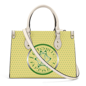 IAtomic Apparel's Canary Green Vegan Friendly PU Tote Bag