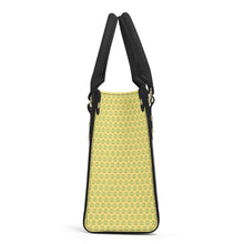 Load image into Gallery viewer, IAtomic Apparel&#39;s Canary Green Vegan Friendly PU Tote Bag