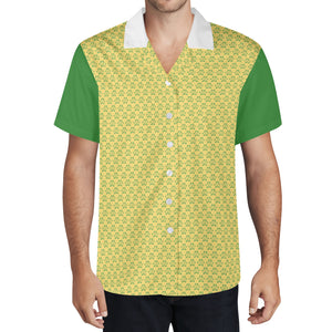 IAtomic Apparels Canary Green All Occasions Short Sleeved Shirt