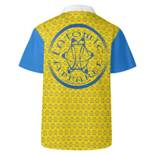 Load image into Gallery viewer, IAtomic Apparels Canary Blue All Occasions Short Sleeved Shirt