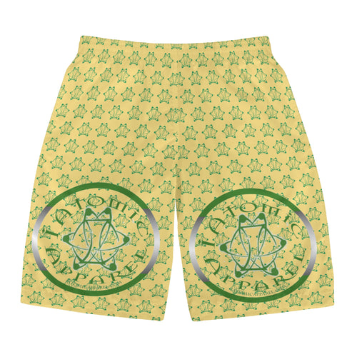 IAtomic Apparels Canary Green All Occasions Mens Shorts