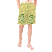 Load image into Gallery viewer, IAtomic Apparels Canary Green All Occasions Mens Shorts