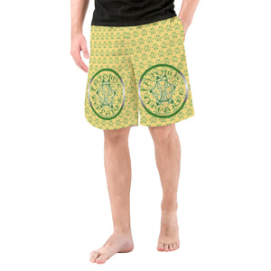 IAtomic Apparels Canary Green All Occasions Mens Shorts