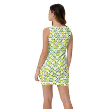 Load image into Gallery viewer, IAtomic Apparel&#39;s Canary Green Body Dress