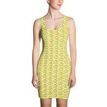 Load image into Gallery viewer, IAtomic Apparel&#39;s Canary Blue Body Dress