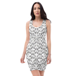 IAtomic Apparel's White Platinum Status Collection Body Dress