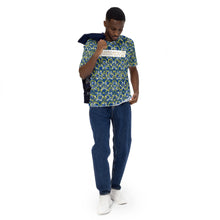 Load image into Gallery viewer, IAtomic Apparel&#39;s Blue Canary Crew Neck T-Shirt