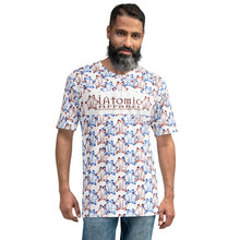 Load image into Gallery viewer, IAtomic Apparel&#39;s  Blue Cherry Crew Neck Men&#39;s t-shirt