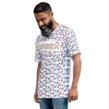 Load image into Gallery viewer, IAtomic Apparel&#39;s  Blue Cherry Crew Neck Men&#39;s t-shirt