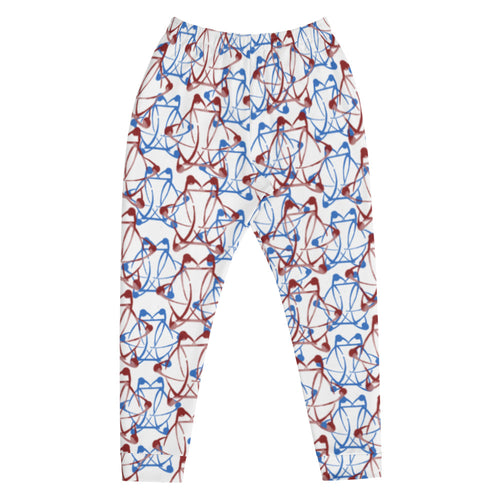 IAtomic Apparel's Blue Cherry Unisex Luxury Joggers