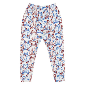 IAtomic Apparel's Blue Cherry Unisex Luxury Joggers