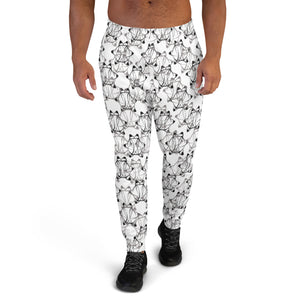 IAtomic Apparel's White Platinum Status Collection Luxury Joggers