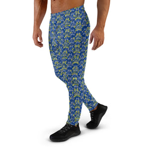 IAtomic Apparel's Blue Canary Tri-Color Luxury Unisex Joggers