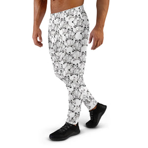 IAtomic Apparel's White Platinum Status Collection Luxury Joggers