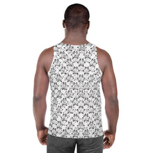 Load image into Gallery viewer, IAtomic Apparel&#39;s Platinum Status White Collection Unisex Tank Top