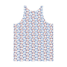 Load image into Gallery viewer, IAtomic Apparel&#39;s Blue Cherry Unisex Tank Top