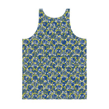 Load image into Gallery viewer, IAtomic Apparel&#39;s Blue Canary Unisex Tank Top