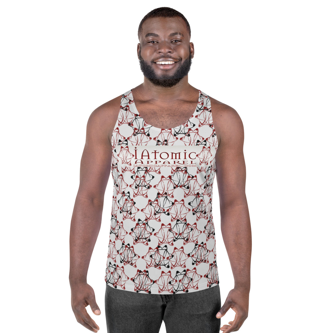 IAtomic Apparel's Whisper Gray Unisex Tank Top