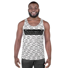 Load image into Gallery viewer, IAtomic Apparel&#39;s Platinum Status White Collection Unisex Tank Top