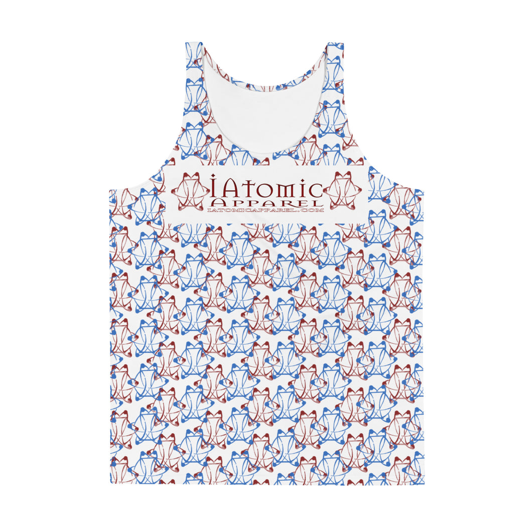 IAtomic Apparel's Blue Cherry Unisex Tank Top