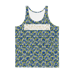 IAtomic Apparel's Blue Canary Unisex Tank Top