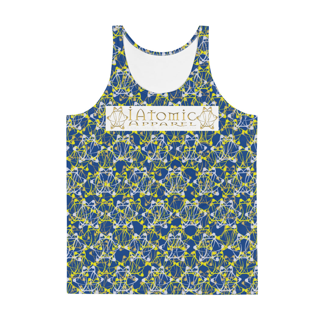 IAtomic Apparel's Blue Canary Unisex Tank Top