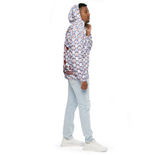 Load image into Gallery viewer, IAtomic Apparel&#39;s Blue Cherry Men’s lightweight windbreaker