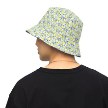 Load image into Gallery viewer, IAtomic Apparel&#39;s Blue Canary Reversible bucket hat