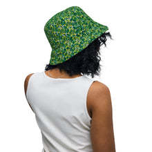 Load image into Gallery viewer, IAtomic Apparel&#39;s Green Canary Reversible bucket hat