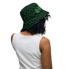 Load image into Gallery viewer, IAtomic Apparel&#39;s Mean Green Reversible bucket hat