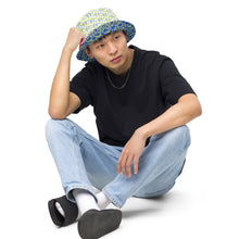 Load image into Gallery viewer, IAtomic Apparel&#39;s Blue Canary Reversible bucket hat