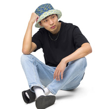 Load image into Gallery viewer, IAtomic Apparel&#39;s Blue Canary Reversible bucket hat