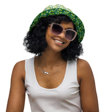 Load image into Gallery viewer, IAtomic Apparel&#39;s Green Canary Reversible bucket hat