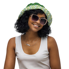 Load image into Gallery viewer, IAtomic Apparel&#39;s Green Canary Reversible bucket hat