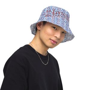 IAtomic Apparel's Blue Cherry Reversible bucket hat